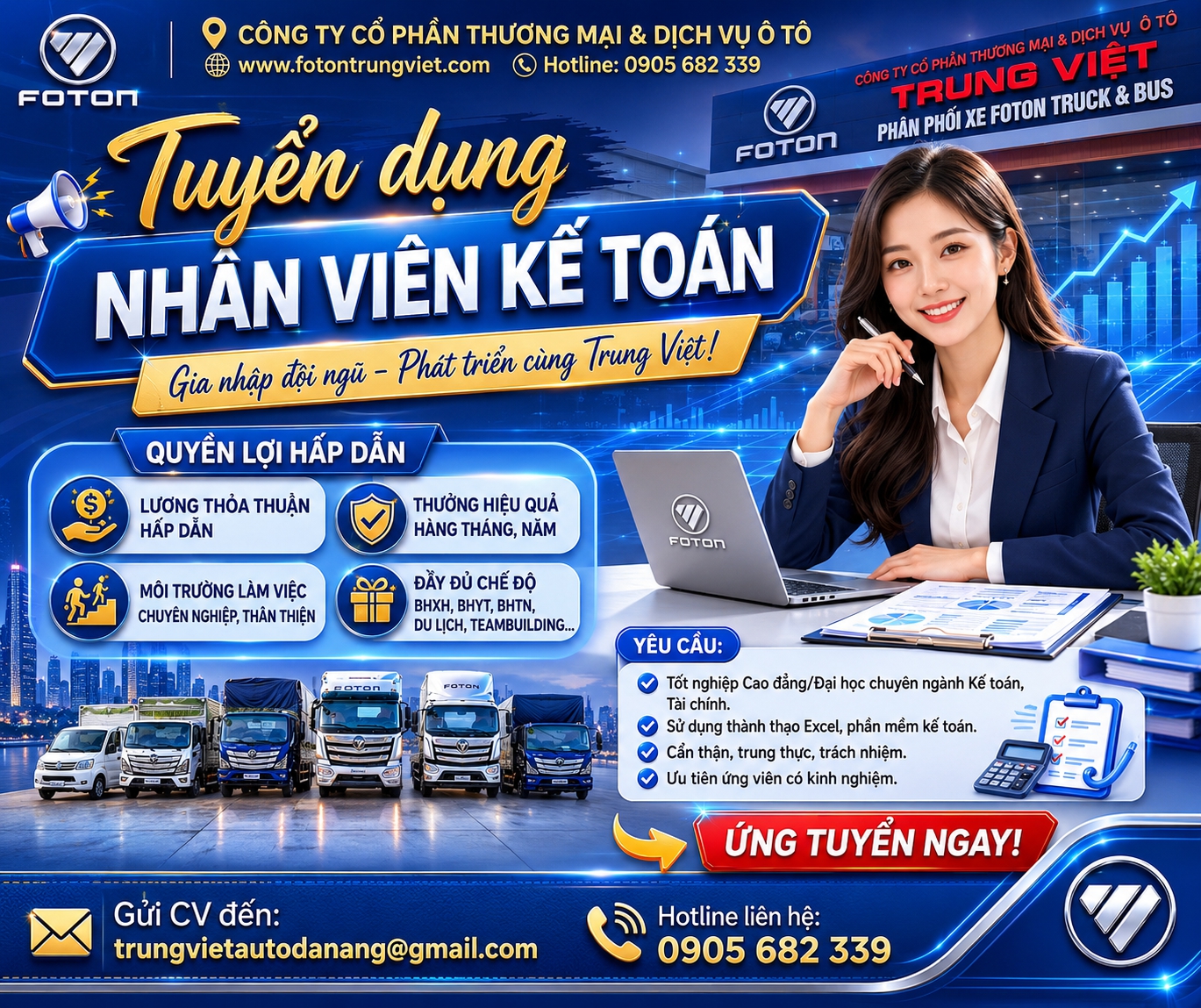 Tuyển dụng Nhân viên Kế toán