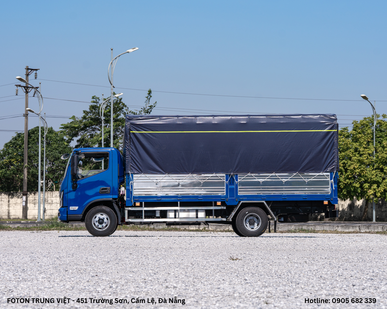 Xe tải Foton Aumark S50 tải 5 tấn thùng dài 5m25