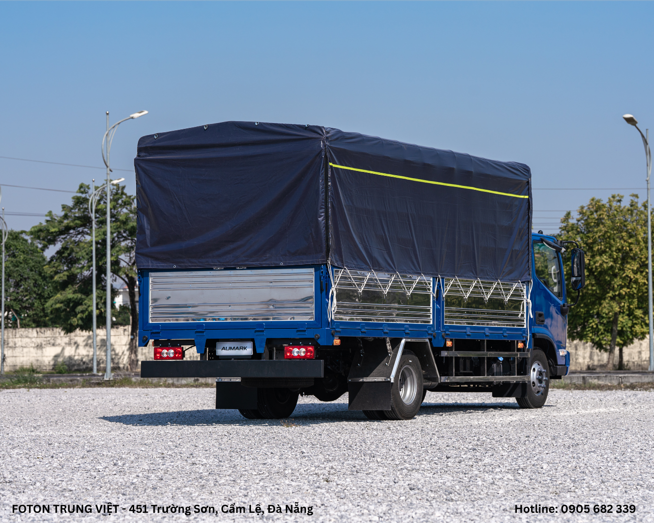 Xe tải Foton Aumark S50 tải 5 tấn thùng dài 5m25